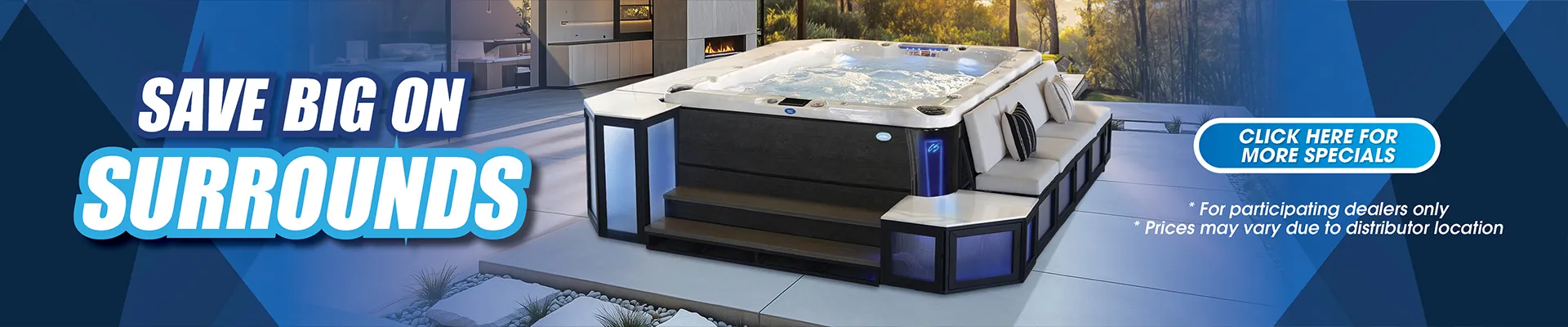 Calspas hot tub being used in a family setting - Coconut Creek
