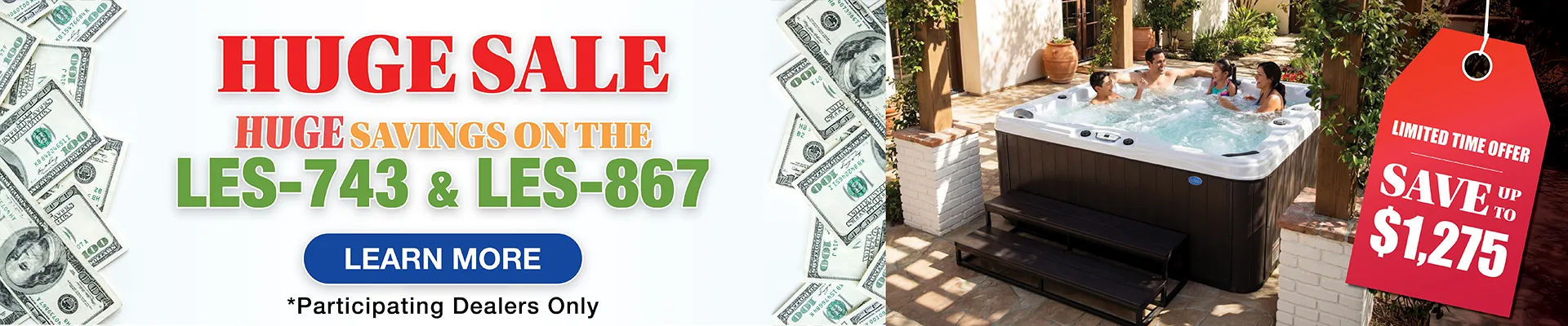 Calspas hot tub being used in a family setting - Coconut Creek